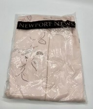 Newport News Together Pink Sweatshirt Hoodie Embroidered Sequined Bird Flower