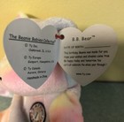 TY Beanie Baby B B Birthday Bear 1999 New with Mint Tags — photo 5