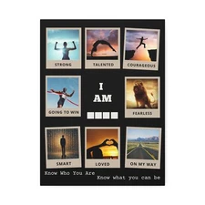 Inspirational Canvas Stretched, 1.5''