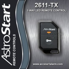 AstroStart 2611D-TX 1-Way 1-Mile 1-Button Remote Control For The Premium DS3 DS4