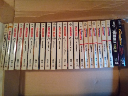 Mack Bolan: The Executioner Lot Of 23 Don Pendleton Action Book Series