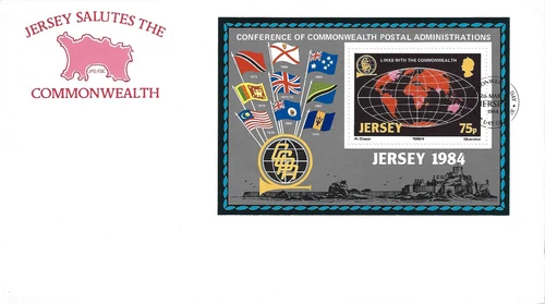 1984 Jersey Links to the Commonwealth First Day Cover