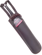 FINE SYNTHETIC LEATHER BACK ARROW QUIVER ARCHERY PRODUCTS SAQ-110 BROWN