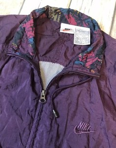 vintage purple nike windbreaker