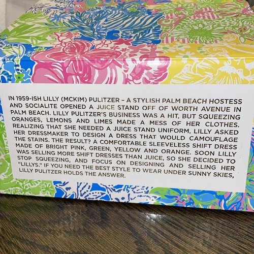 2 Lilly Pulitzer Glass Sets Boxed Gifts, Shower Wedding Birthday NIB - Picture 6 of 10
