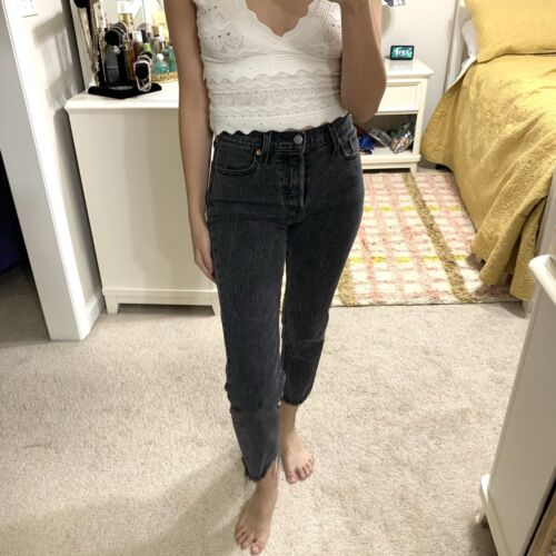 Levi's Wedgie Jeans Straight Leg Washed