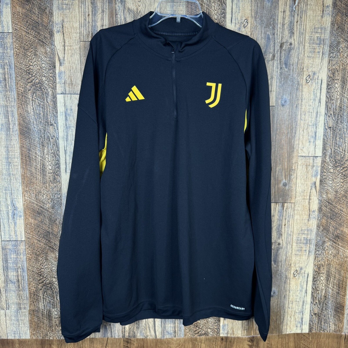Juventus 2023 Football Training Sweatshirt Pullover Adidas HZ5052 Soccer  Size XL