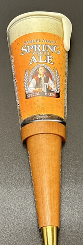 Raro Manija de Grifo de Cerveza de Colección Samuel Adams, CERVEZA BLANCA DE PRIMAVERA, Espuma de Preparación Especial Genial - Imagen 18 de 18