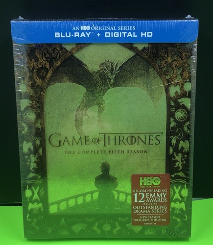Game of Thrones The Complete Fifth Season Blu-ray New NIB NIP Lena Headey