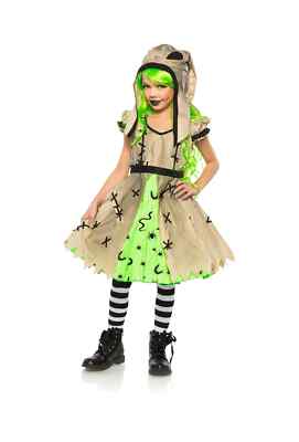 Seeing Red Bug Monster Girls Costume Spooky Creepy Crawly Insect Spider 40194