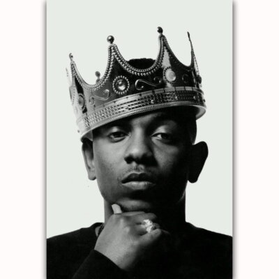59849 King Kendrick Lamar Rap Hip Hop Star Wall Decor Print Poster