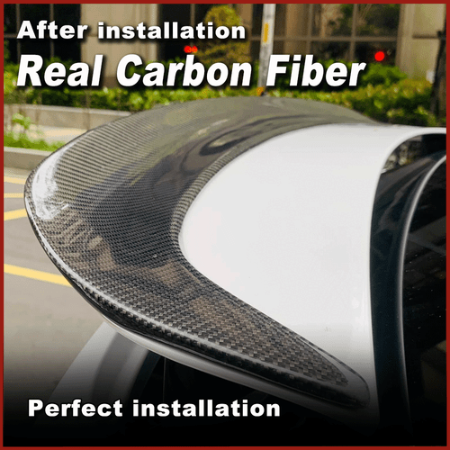 Alerón trasero de carbono alerón de maletero alerón para Tesla Model X 75D P90D P100D - Imagen 5 de 12