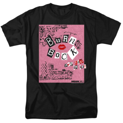 Mean Girls ''Burn Book'' T-Shirt or Sleeveless Tank - to 6X