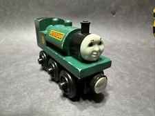 Peter Sam Vintage Thomas Wooden Railway Train Engine 2002 Toy Tank