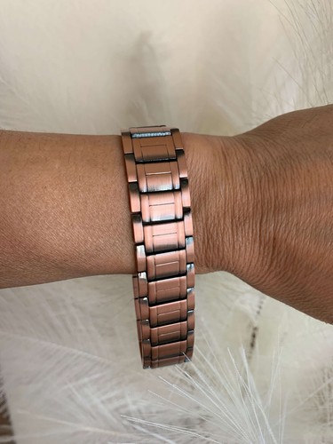 Giant Pure Copper Magnetic Bracelet Men Arthritis Pain Balance Energy Power Joy - Picture 5 of 12