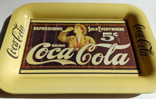 Mini Plateau Vintage Coca Cola 1989 Illustration 1907 - Picture 2 of 3