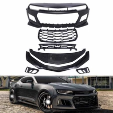 For 2010-2015 Chevy Camaro 5TH to 6TH Gen 1LE Style Front Bumper Kit Assembly US