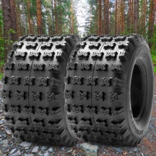 6Ply 20x11-10 ATV Tires 20x11x10 GNCC Racing Tire Tubeless Heavy Duty Tyre Set 2