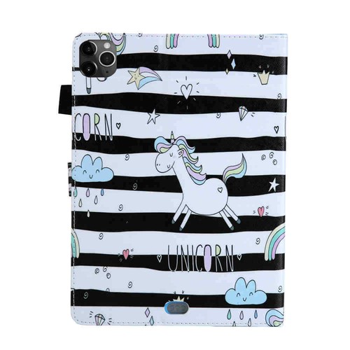 For iPad 8th 7th Gen iPad Pro 11 3rd Gen Magnetic Flip Stand Leather Case Cover - Picture 34 of 165