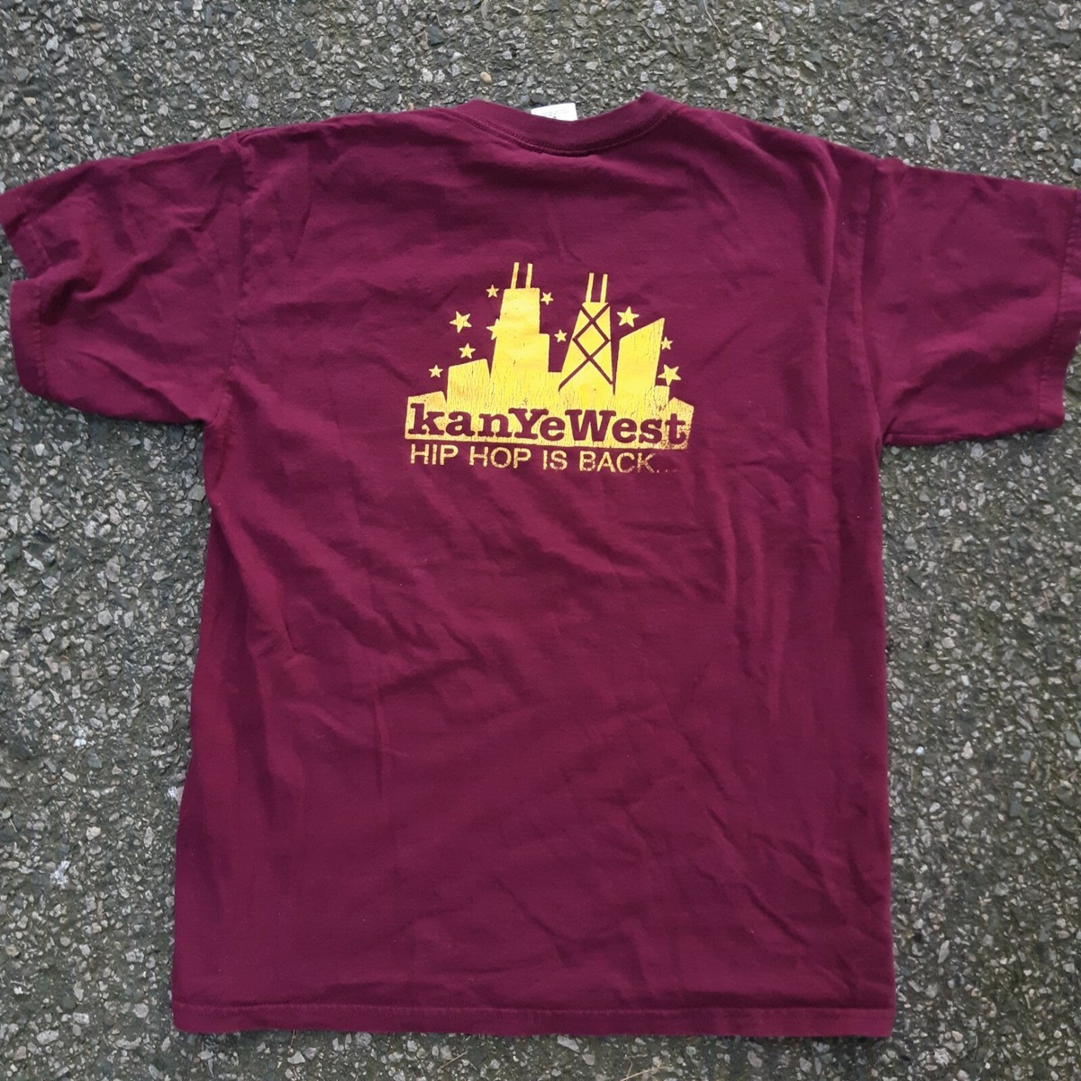 00s KANYE WEST Tシャツ RAP TEES Vintage 2000s Original Kanye West The College Dropout Tshirt