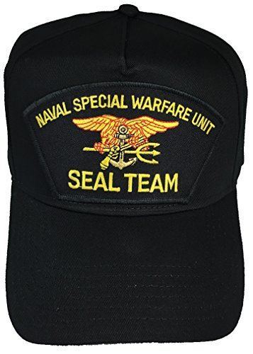 NAVAL SPECIAL WARFARE UNIT SEAL TEAM HAT CAP TRIDENT SEA AIR LAND TEAM FROGMEN - Picture 1 of 1