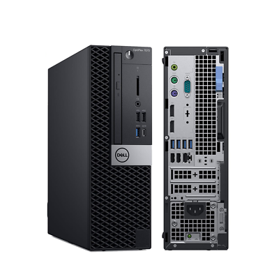 Fast Dell OptiPlex 7070 SFF Desktop PC Intel Core i7 9th Gen 16GB