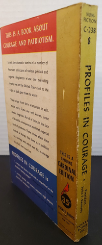 JFK Profiles in Courage John F. Kennedy Cardinal 1961 14th Printing Paperback - Picture 4 of 18