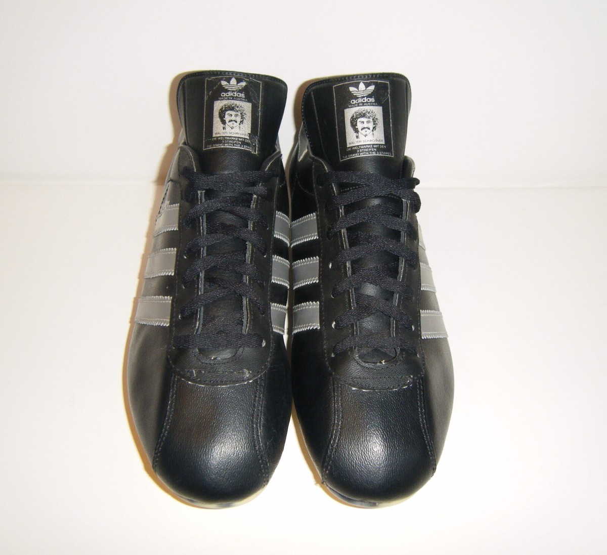 OG Vtg 80s Adidas Walter Schachner Schoko Hattrick Cleat Soccer Sz