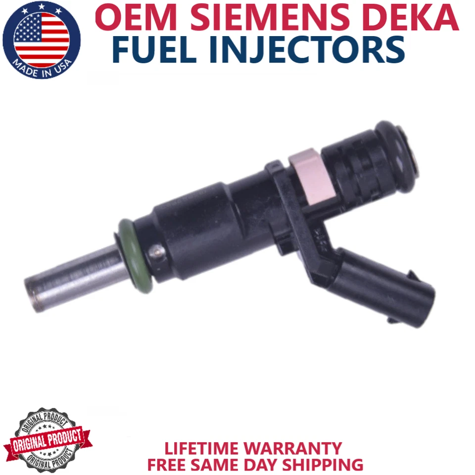 Inyectores de combustible OEM SIEMENS DEKA x6 para Mercedes-Benz E300 2008, 2009 3,0 L V6 Foto 2 de 4