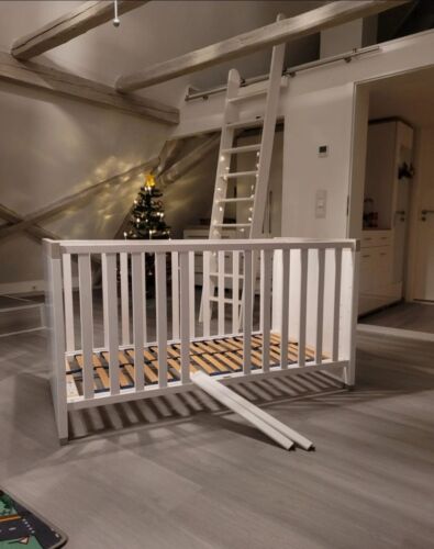 Paidi Kinderbett / Gitterbett / Babybett + Umbauset