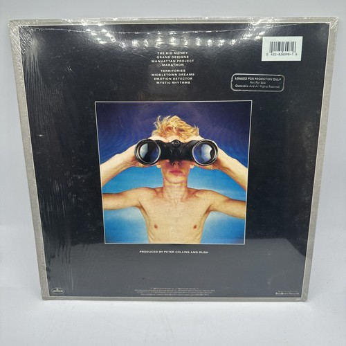 Rush - Power Windows EX+ 1985 Prog Rock Mercury Sleeve Shrink PROMO 1ST Press - 第 2/6 張圖片