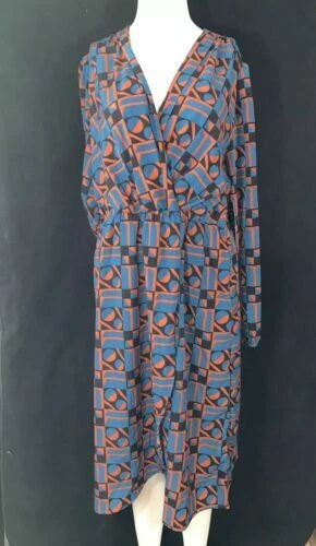 Geometric Wrap Dresses