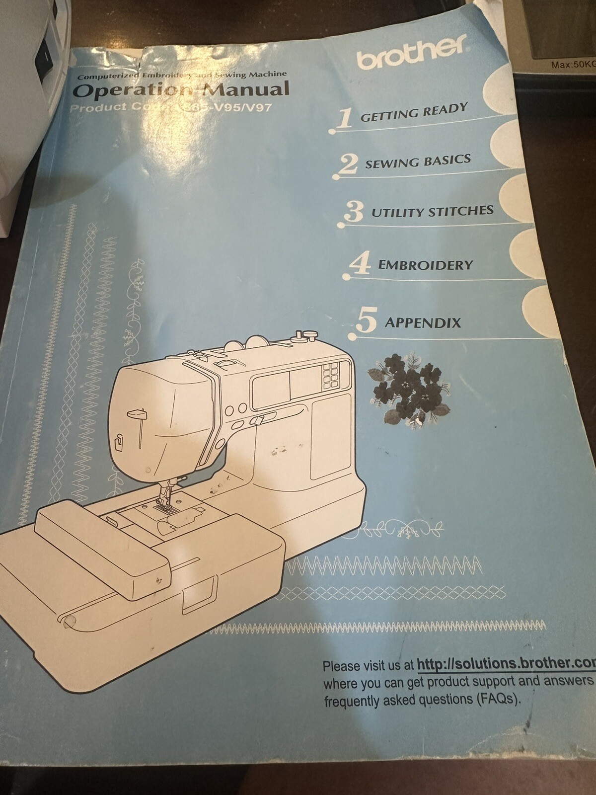 Brother Sewing Machine & Embroidery Combo Disney Mickey Mouse SE270D