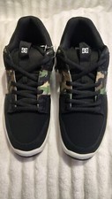 DC Lynx Zero Skate Shoes ADYS100615 Black Camo Men's US Size 12.5 New