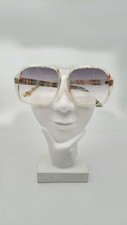 Vintage Brown Translucent Square Sunglasses FRAMES ONLY