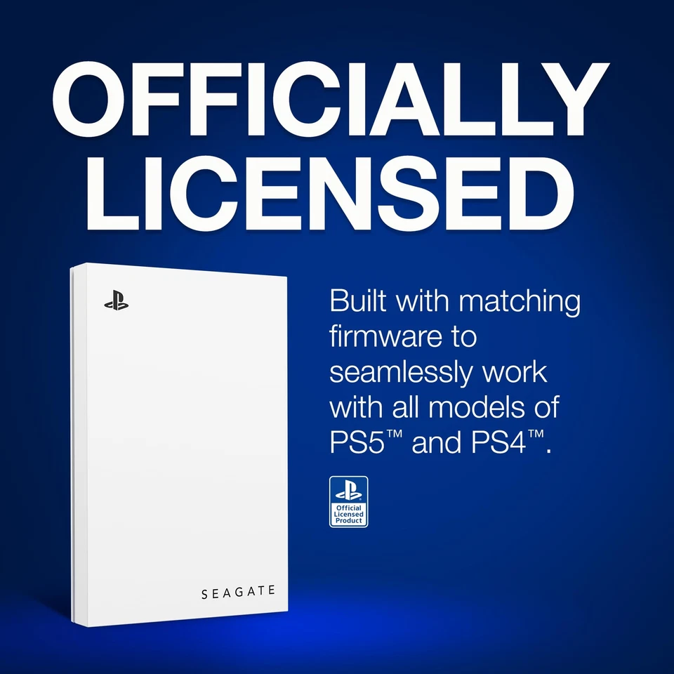 Seagate Game Drive For Ps5 2Tb External Hdd - Usb 3.0, Officially Lice Personal  - Image 2 of 4