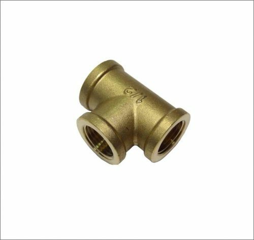 EQUAL TEE BRASS THREADED FITTING - Picture 1 of 1
