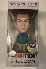 Funko The Big Bang Theory Sheldon Wacky Wobbler Bobble Head f.y.e Exclusive
