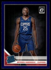 Mfiondu Kabengele 2019-20 Donruss Optic #159 Clippers Insert ? SEE SCAN!