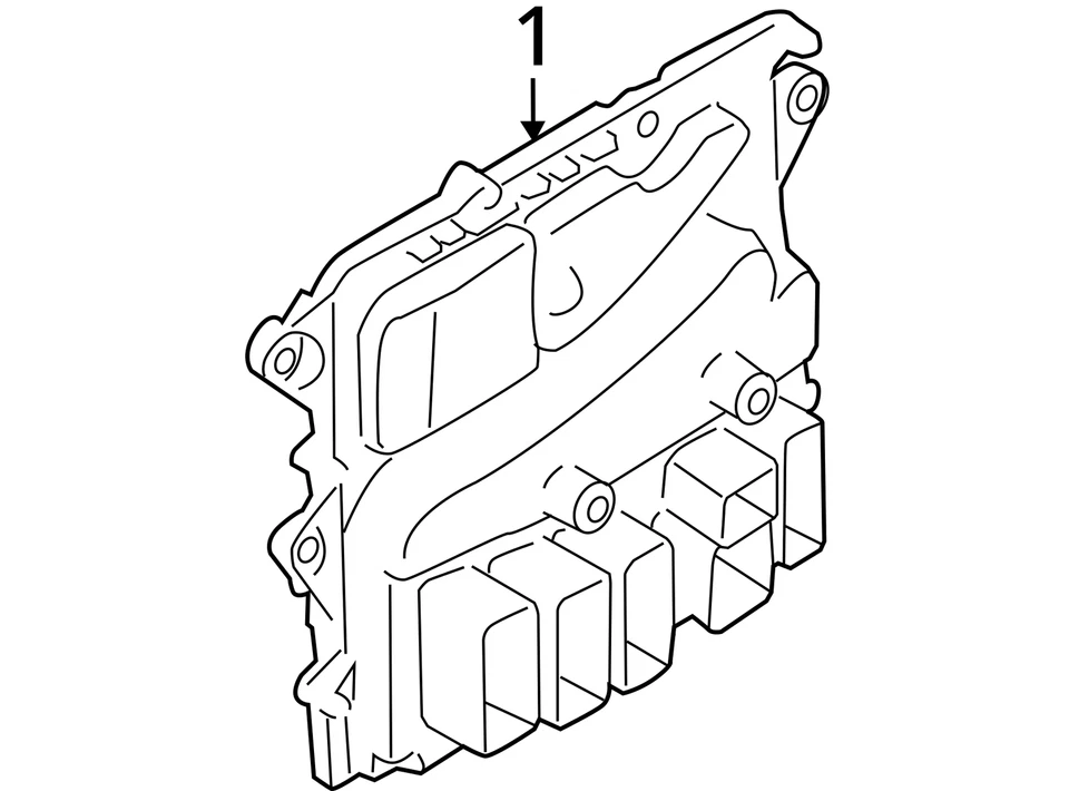 Módulo de controle eletrônico motor ECM 3.0L turbo compatível com 15-19 BMW X6 6788548 - Imagem 4 de 4