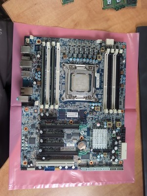 HP 618263-001 619557-001 Z420 Workstation motherboard W/ 4GB Ram W/ Xeon E5-1620