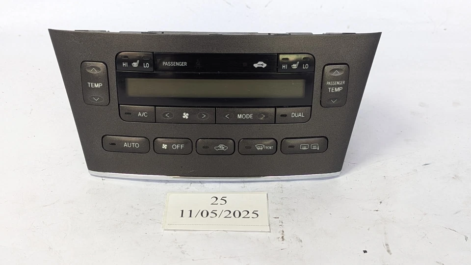 Lexus ES300 2002-2003 calefacción climatización controles con asientos térmicos 55900-33690 Foto 2 de 4