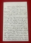 1861 Soldier Has Hand Amputated Skirmishing With Rebels Civil War Letter