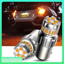 AUXITO 1157 2057 Amber LED Turn Signal Parking Indicator Light Bulbs Accessory
