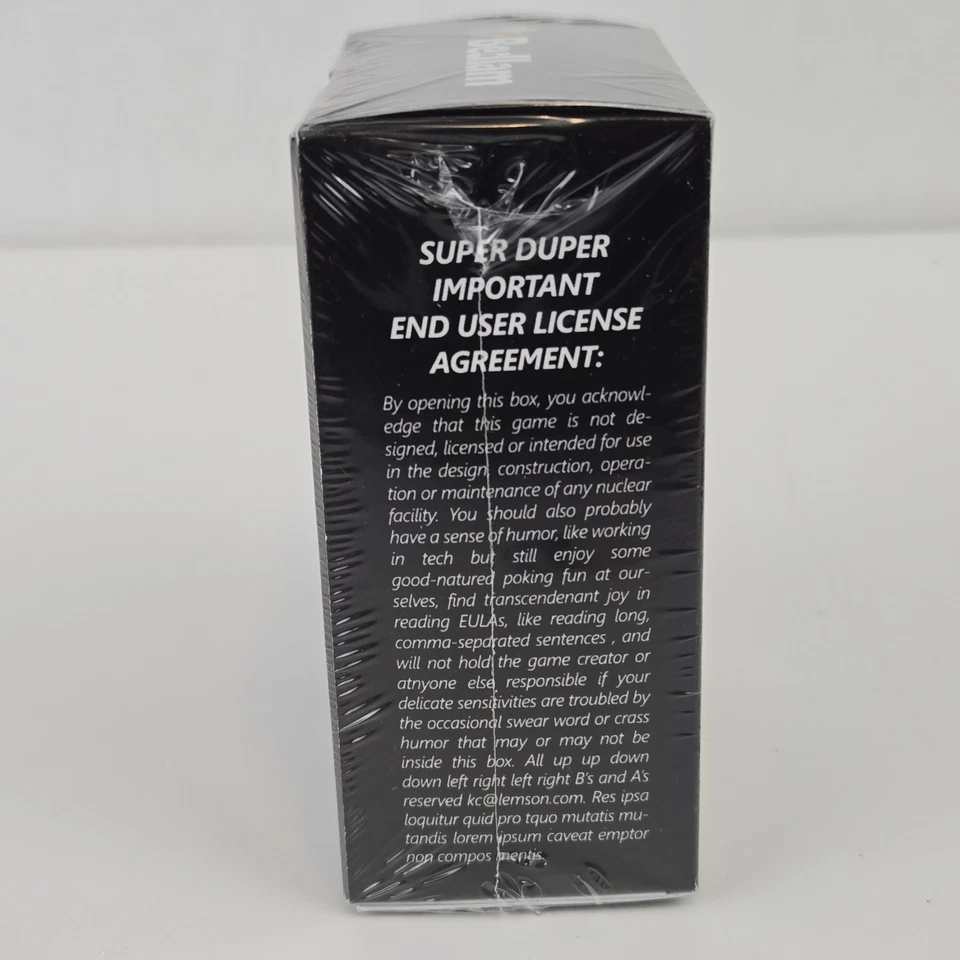 Jogo de cartas Bedlam PACOTE DE SERVIÇO 2 não oficial feito por funcionário da Microsoft KC Lemson 2019 - Imagem 4 de 4