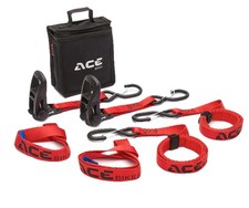 Motorrad Zurrgurt mit Ratsche Spanngurt Set 750daN inkl. Transporttasche