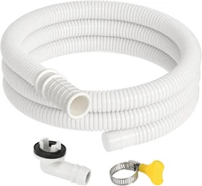5 Ft Universal AC Drain Hose Kit Durable Pipe for Mini Split Portable AC