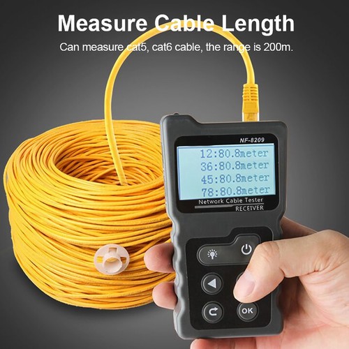 NF-8209 Cable Tester Location Network Wire Checker Ethernet LAN Wires - Afbeelding 2 van 15