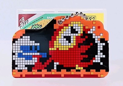 Dig Dug - Namco Premium Title Plate Chain Collection From Japan