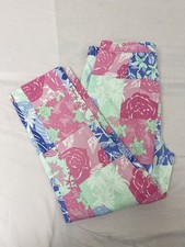 Lilly Pulitzer Patchwork Crop Pants Women's size 8